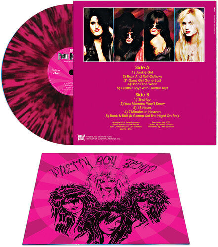 Pretty Boy Floyd: Live On The Sunset Strip - Pink/black Splatter